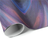 Paars bladerdekleppen voor kunstschilfers cadeaupapier (Rol Hoek)