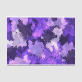 Paars blauw en cool modern elegant design tissuepapier