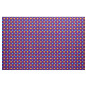 Paars Blauw Geel Stippen Design Stof (Yard (91,4 cm))
