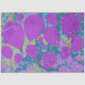 Paars Blauw Groen Tissuepapier (Voorkant)
