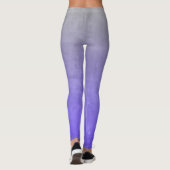 Paars blauw leggings (Achterkant)