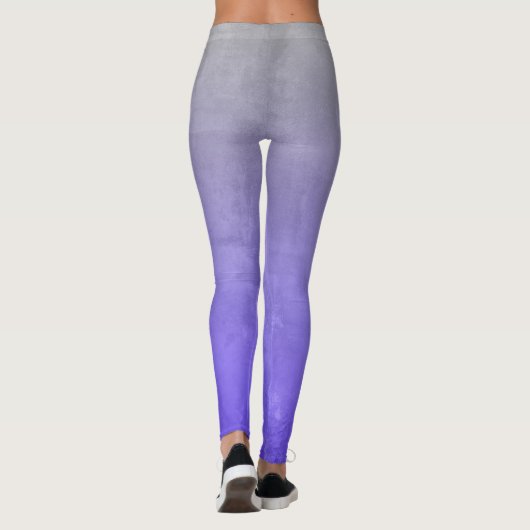Paars blauw leggings (Achterkant)