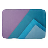 Paars blauw met meerdere kleuren badmat (Voorkant)