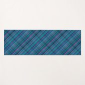 Paars blauw roze diagonaal Yogamat (Voorkant (horizontaal))