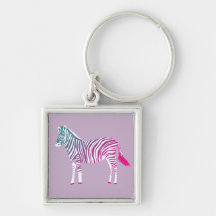 Paars blauw roze, kleurig zebra, dierlijk afdrukke