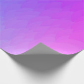Paars blauw, roze omvormig vlampapier cadeaupapier (Hoek)