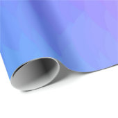 Paars blauw, roze omvormig vlampapier cadeaupapier (Rol Hoek)