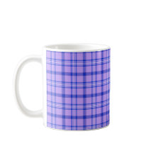 Paars Blauw Schotland Klassiek Patroon Helder