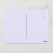 Paars - blauw vetgedrukt Hongaars borduurwerk - na Briefkaart (Achterkant)