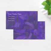 Paars blauw Vlag Iris Bloem Visitekaartje (Bureau)
