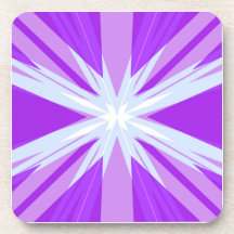 Paars blauw-witte kerst Star Festive