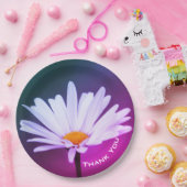 Paars Blauwgroen en roze Papieren Bordje (Feest)