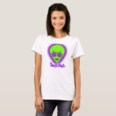 Paars BlaZe tyedye alien shirt (Voorkant volledig)