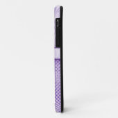 Paars Bling Effect Patroon op maat Case-Mate iPhone Case (Achterkant/links)