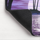 Paars Bliss Mousepad Muismat (Hoek)