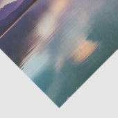 Paars bloemen Draad en meer Tissuepapier (Detail)