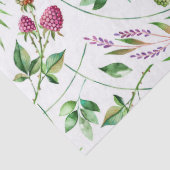 Paars bloemen en bessen met fijne smaak tissuepapier (Detail)