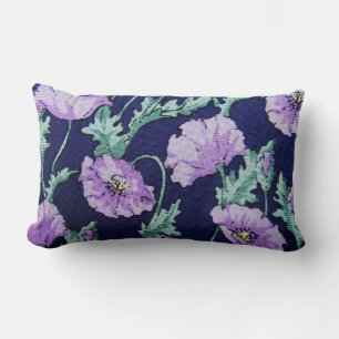Paars bloemen Kussens