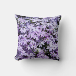 Paars bloemen (Phlox) Pillow Kussen
