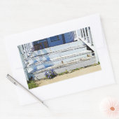 Paars bloemen  Storten van het Oude Huis Stickers (Envelop)