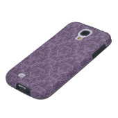 Paars bloemkool 2 Case-Mate samsung galaxy hoesje (Onderkant)