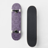 Paars bloemkool 2 skateboard (Voorkant)