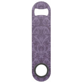 Paars bloemkool 2 speed flessenopener (Achterkant)