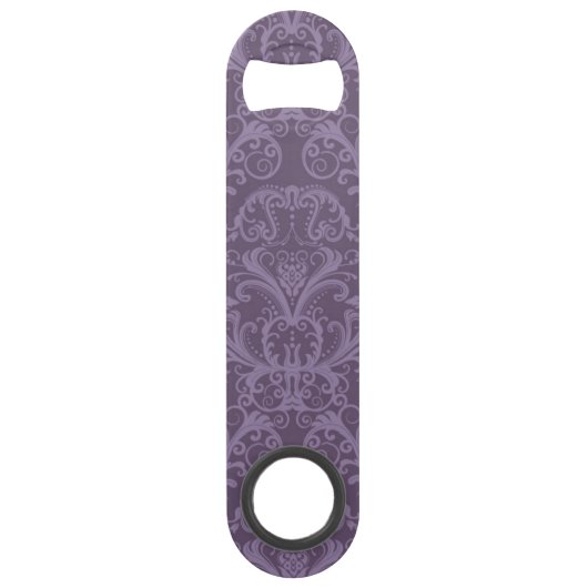 Paars bloemkool 2 speed flessenopener (Achterkant)