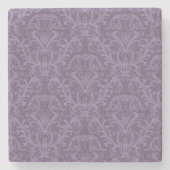 Paars bloemkool 2 stenen onderzetter (Voorkant)