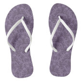 Paars bloemkool 2 teenslippers (Voetbed)