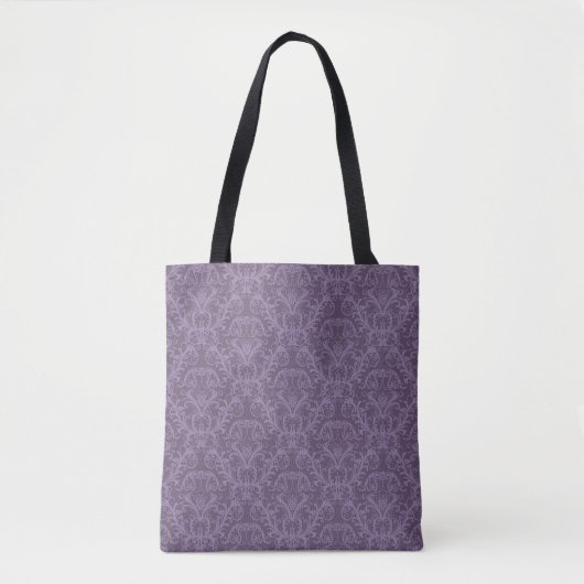 Paars bloemkool 2 tote bag (Voorkant)