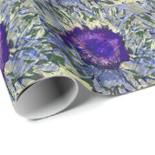 Paars bloemkool cadeaupapier (Rol Hoek)