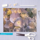 Paars bloemweefsel tissuepapier (Craft)