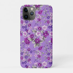 Paars bloesem Case-Mate iPhone case
