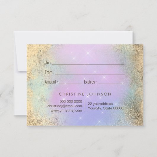 paars blu lotus gift (Achterkant)