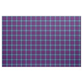 Paars Blue Scottish Tartan Pset Stof (Fat Quarter)