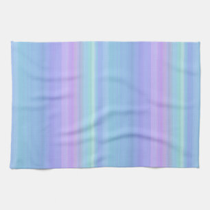 Paars Blue Turquoise Green Pastel Kitchen Towel Theedoek