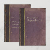  Paars Boek rsvp (Voorkant / Achterkant)