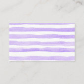 Paars Boerderij dierlijk meisje luidop Raffle Informatiekaartje (Achterkant)