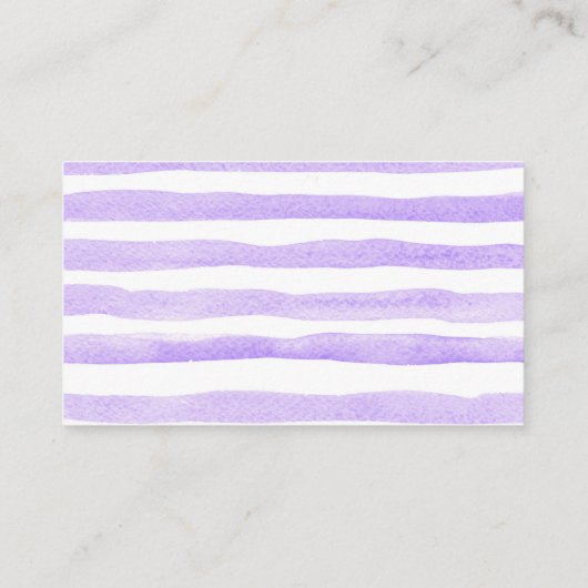 Paars Boerderij dierlijk meisje luidop Raffle Informatiekaartje (Achterkant)