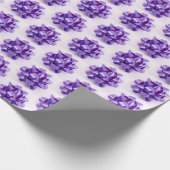 Paars bogen, verpakkingspapier cadeaupapier (Hoek)