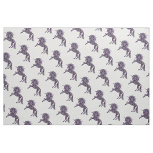  Paars Boho Unicorn Stof