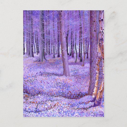 Paars bos 2 2012 briefkaart (Voorkant)