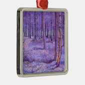 Paars bos 2 2012 metalen ornament (Rechts)