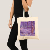 Paars bos 2 2012 tote bag (Voorkant (product))