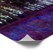 Paars bos poster (Hoek)