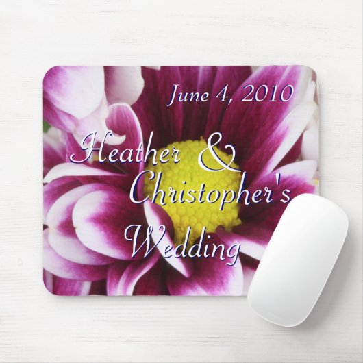 Paars Bouquet Muismat (Met muis)