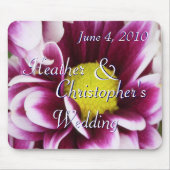 Paars Bouquet Muismat (Voorkant)