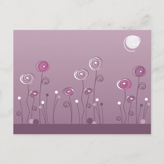 Paars Briefkaart (Voorkant)