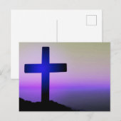 Paars Briefkaart (Voorkant / Achterkant)